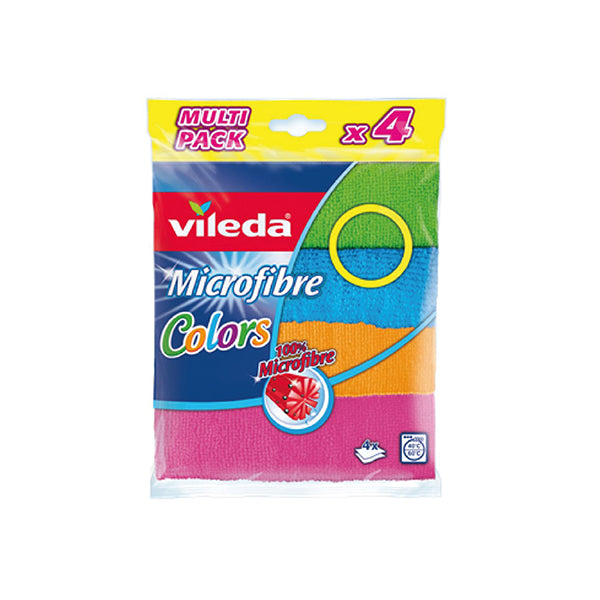 Vileda Microfibre COLORS x8