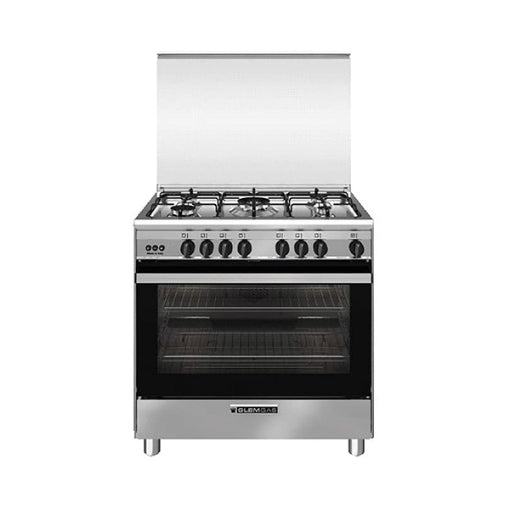 Glemgas Gas Cooker 5 burners 80X60cm GLSE8634GI01AC - Stainless Steel