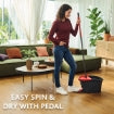 Vileda Easy Wring & Clean spin mop & bucket set with foot pedal